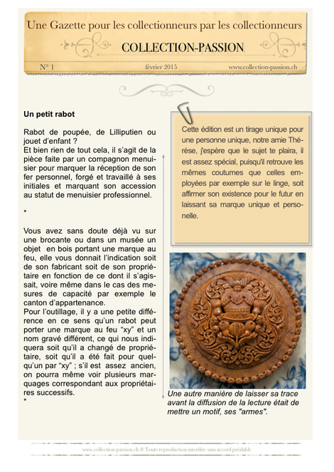 rabot miniature